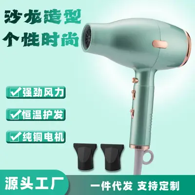 Professional Salon Hair Dryer High-Speed Motor, UK and EU Standard