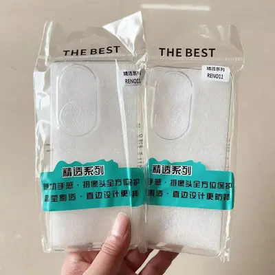 OPPO A6GT/A6X/A6S Pro transparent case full coverage shockproof