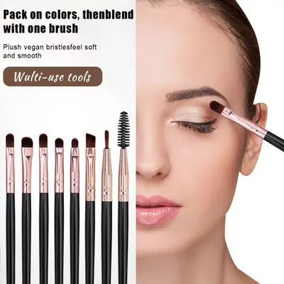 30-Piece Makeup Brush Set Complete Starter Kit Portable Travel Cosmetic Makeup Set with Powder Puff