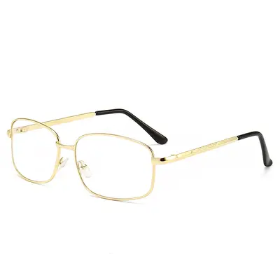 Herren-Metall-Sonnenbrille, quadratisch, polarisiert - 11