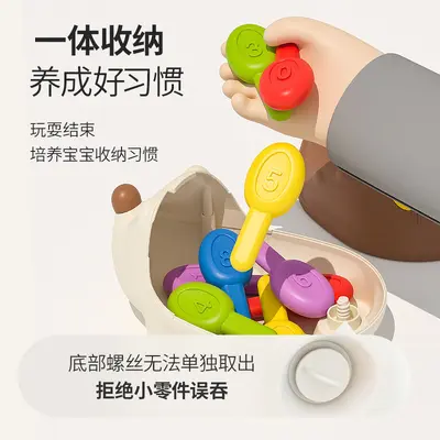 Fine Motor Skills Educational Toy for Ages 1-3, Hand-Eye Coordination - 5