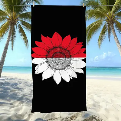 Übergroße mikrofaser-strandtücher mit schnelltrocknungsfunktion, beidseitig flauschig, hochsaugfähig, maßgefertigt für den grenzüberschreitenden handel - handelsware - 7