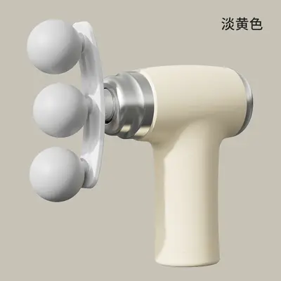 9头迷你筋膜枪肌肉按摩器男女静音放松颈膜多功能专业电动按摩枪 - 7