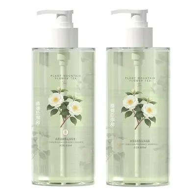 Camellia Body Wash and Shampoo Set, Large Capacity, 2-Piece - 6