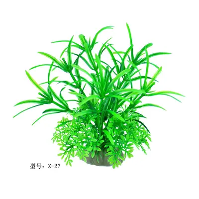Aquarium Simulation Aquatic Plant Decoration, Plastic Artificial Seaweed Ornament - 9