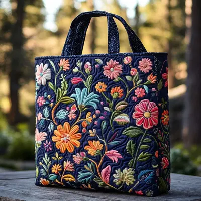 3D Printed Women's Handbag, Large Capacity Tote Bag - 9