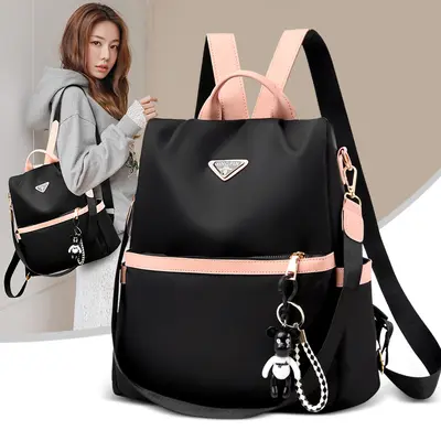 Mädchen-Rucksack aus Oxford-Gewebe im koreanischen Stil, diebstahlsicherer Reiserucksack