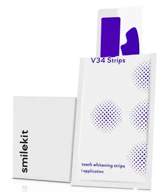 PAP+美白牙贴 炫白牙贴 牙齿美白贴 Teeth Whitening Strips - 10
