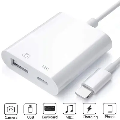 2-in-1 OTG adapter, Type-C, USB, universal, mobile phone and tablet compatible