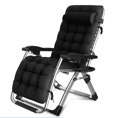Lunch break lounge chair empty chair home folding lounge chair office backrest chair outdoor beach chair balcony chair folding bed