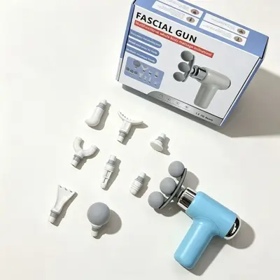 Mini fasya tabancası, çok başlı vibrasyon
