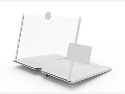 Mobile phone screen magnifier 3D high-definition display desktop pull-out mobile phone stand 10 inch 12 inch cross-border wholesale - 9