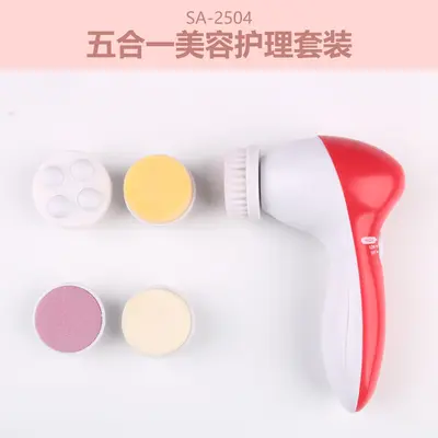 Soft-bristled, gentle cleanser, non-rechargeable electric facial cleansing brush set, blackhead removal and massage pore wireless facial cleansing device - 9