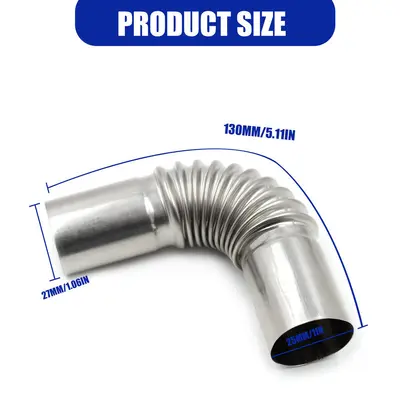 24mm Dirsek Egzoz Bağlantısı, Dizel Park Isıtıcı için