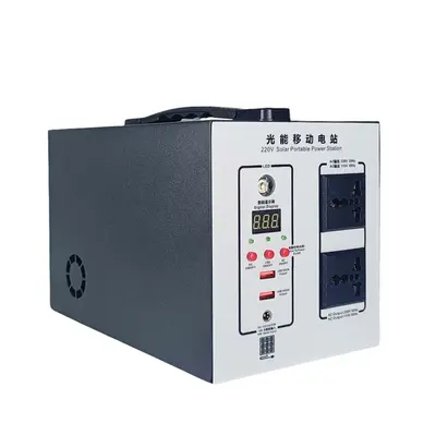 220V güneş enerjili depolama güç kaynağı, taşınabilir