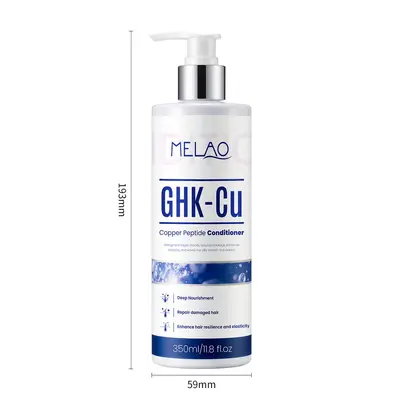 MELAO GHK-Cu Blue Copper Peptide Shampoo and Conditioner Set