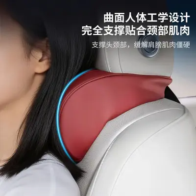 Car neck pillow, four seasons, cervical support, vehicle use - 3