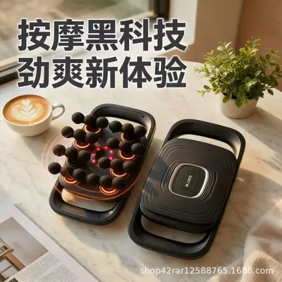 24-Head Heated Massage Gun Silent Muscle Massager
