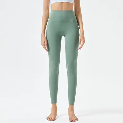 Damen-Yoga-Leggings mit hoher Taille - 10
