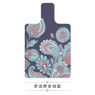 1.5mm Foldable Suede Pilates Core Mat, Non-Slip and Durable - 11
