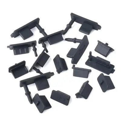 Micro USB and Type-C soft silicone dust plugs