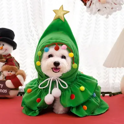 Autumn Winter Christmas Pet Clothes for Cats and Dogs