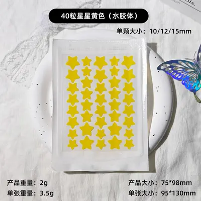 Tea tree oil acne patch 40 pieces star shaped - 10