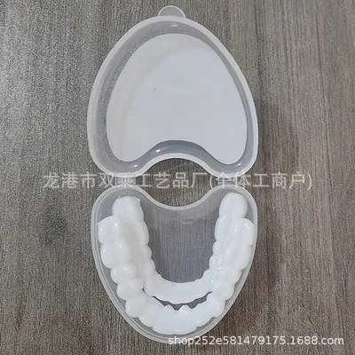 Non-Perforated Simulated Teeth Cover, Temporary Tooth Filler, Eating Aid - 5