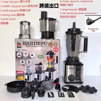 8in1 stainless steel multifunctional blender, large capacity