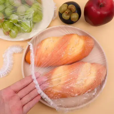 Yeni gıda sınıfı tek kullanımlık streç film toz kapağı, sivrisinek önleyici plastik güvenlik kapağı, buzdolabı koku önleyici güvenlik kapağı