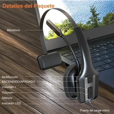 Huaqiangbei Bluetooth kulaklık, ENC gürültü engelleme özellikli sesli iletişim modeli, özellikle sınır ötesi kamyon şoförleri için. - 5