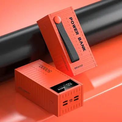 66W Super-Schnellladung 50000mAh Powerbank mit großer Kapazität, digitale Anzeige, tragbares Outdoor-Netzteil - 9