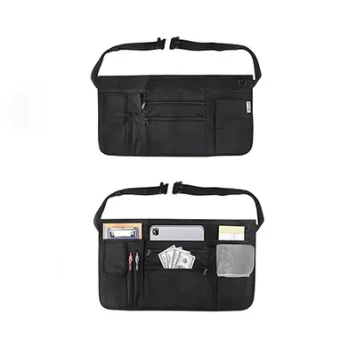 Multi-purpose skirt storage tool bag, multi-pocket, for restaurant, tea, beverage, garden, cleaning service waist bag with fixed logo