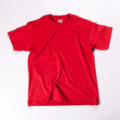 230 g schweres 100% Baumwoll-T-Shirt, Kurzarm, einfarbig Weiß, Unisex - 7