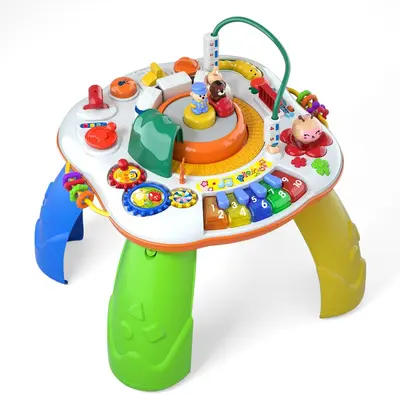 Electric Multifunctional Children's Game Table with Chinese-English Learning - 6