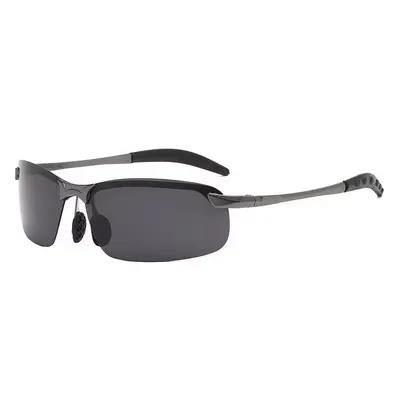 Neue Herren-Polarisierte Sonnenbrille mit Farbwechsel, Angelsonnenbrille, polarisierte Brille für Tag- und Nachtfahrten - 4
