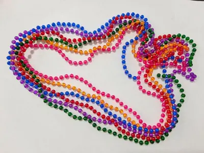 Colored Plastic Beads, Linking Beads, Wedding Decoration Door Curtain Beads