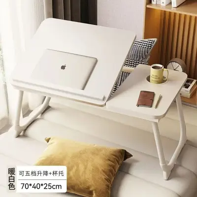 Foldable lift computer desk small table laptop student dormitory lazy work desk writing desk - 13