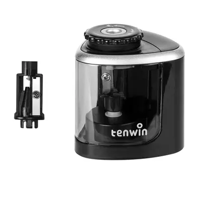 TENWIN electric pencil sharpener creative student automatic pencil sharpener pencil sharpener manufacturer wholesale cross-border TW8005