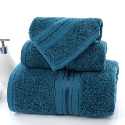 Bath towel pure cotton 70x150 thickened absorbent