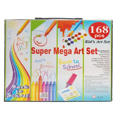 168-piece children's art set in gift box - 5