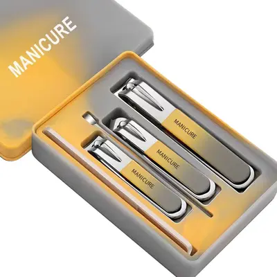 Nail scissors set, anti-splash, German design