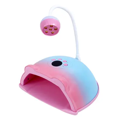 Neue 2-in-1 Maniküre-Maschine Fototherapie-Lampe Heil-Lampe drehbar Tisch-Klebstoff-Backlampe Nagel-Trockner Maniküre-Lampe - 7