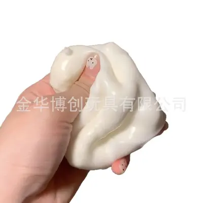 Squishy Stressball-Spielzeug, langsam rücksprungend, formbar