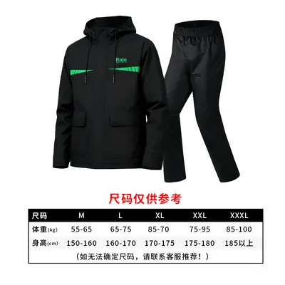 摩托车雨衣雨裤PVC全身成人骑手骑行分体套装跨境热销批发 - 10