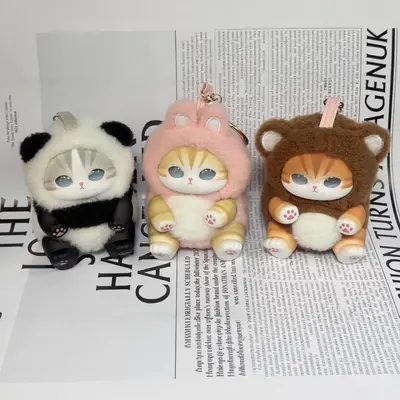 Mofusand Shark Cat Blind Box Vinyl Plush Figure Keychain - 13
