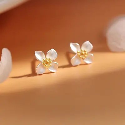 Gardenia Flower Ring for Women - 8