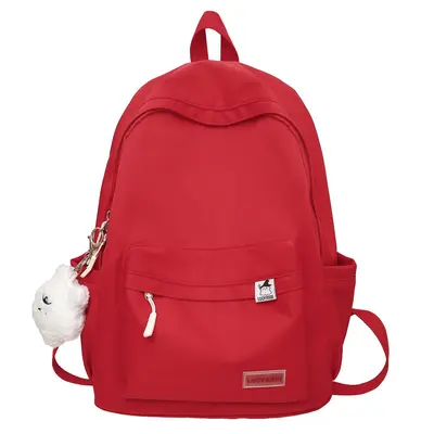 Girls' School Backpack, Lightweight Minimalist Design - 9