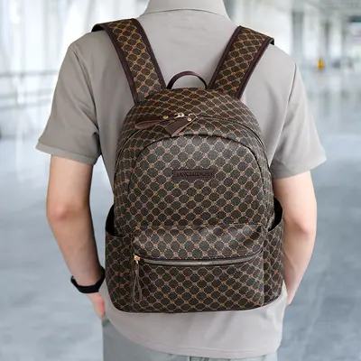 Herren-Rucksack, minimalistisch, mit Laptopfach - 5