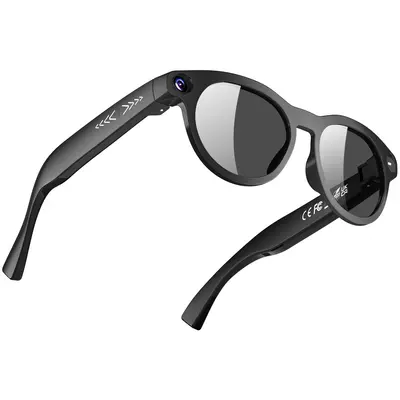 新款CY05智能眼镜高清直播录像拍照实时翻译AI对话Smart glasses - 6